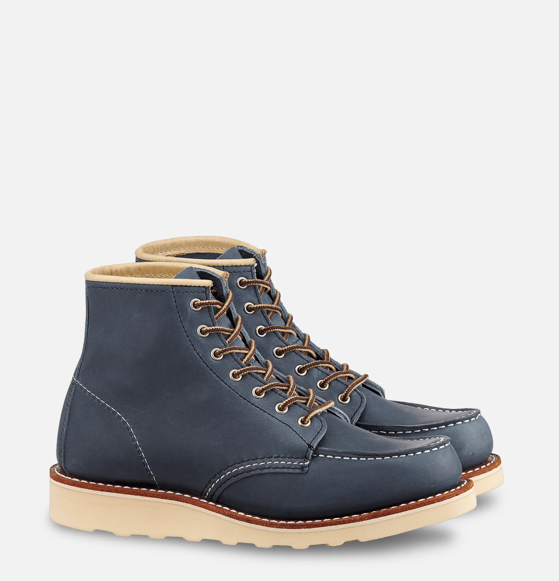 3353 - Moc Toe Femme Indigo