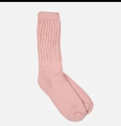 Alpaga Loose Rib Sox Rose