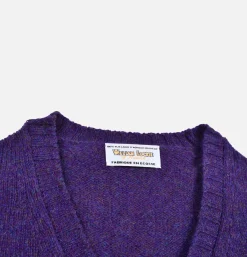 Aryan Cardigan Royal Violet