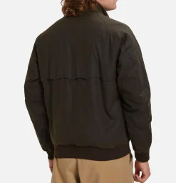 Blouson G9 Waxed Moss Green