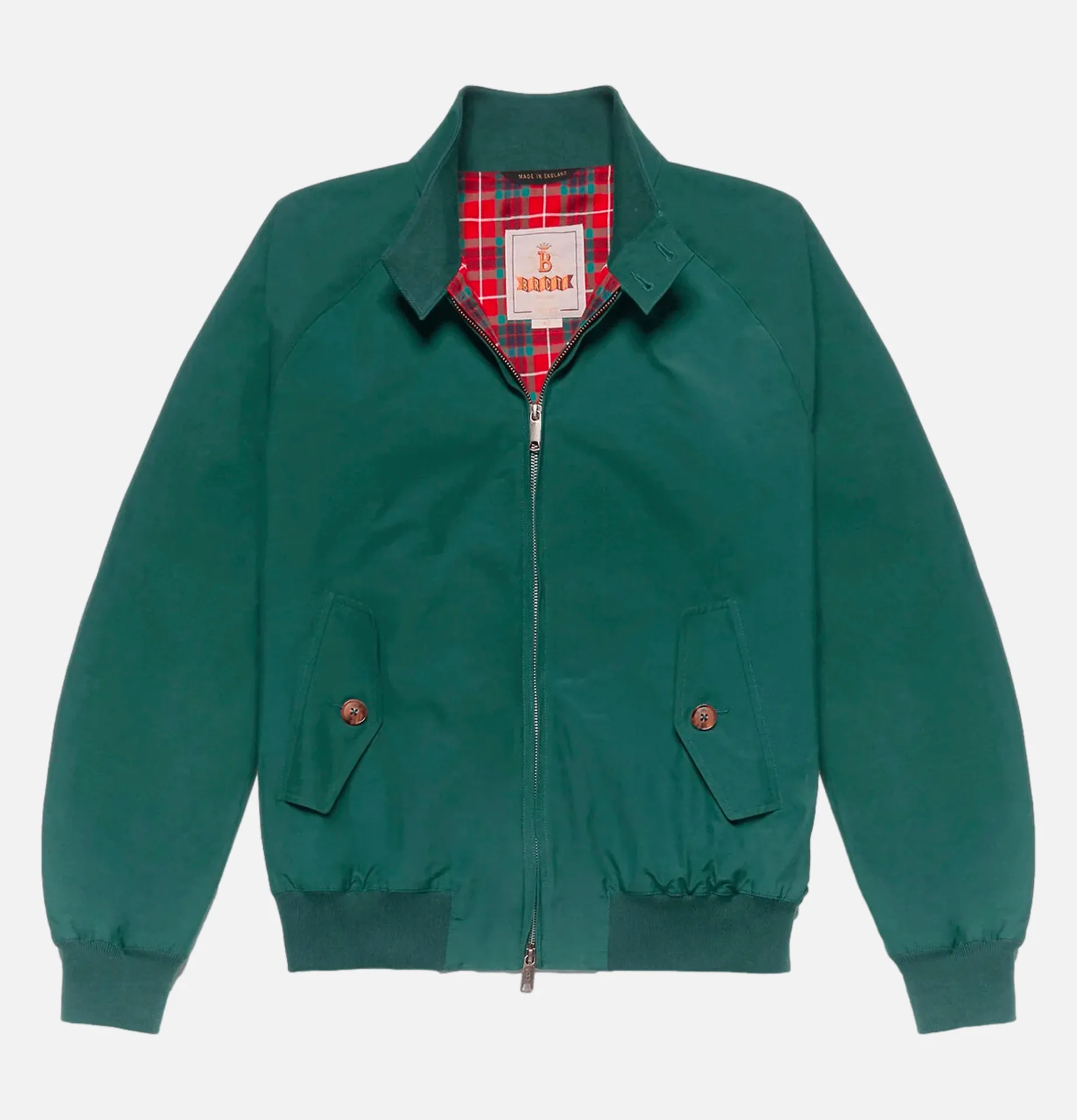 Blouson Harrington G9 Racing Vert