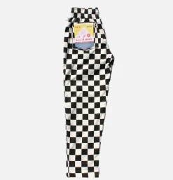 Chef Pant Checker Black