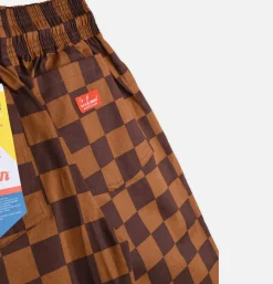 Chef Pant Checker Brown