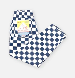 Chef Pant Checker Navy