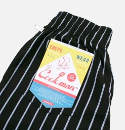 Chef Pant Stripe Black