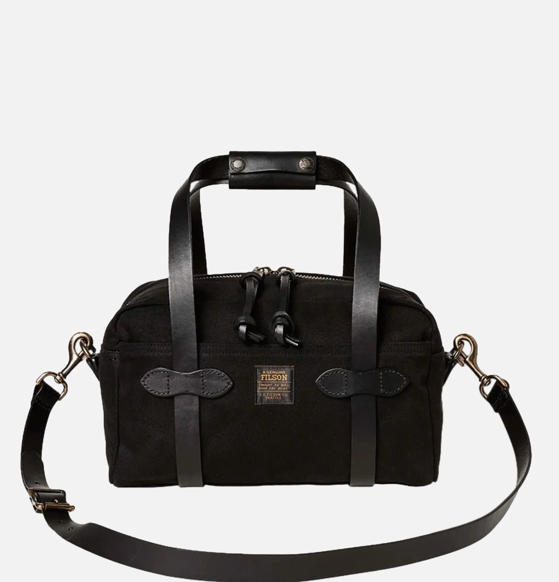 Compact Duffle Bag Black