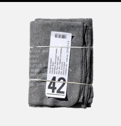 Couverture Coton Grise