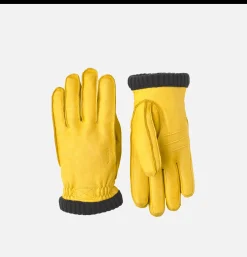 Deerskin Gloves Yellow