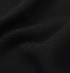 Double Rib Oversized Tee Black