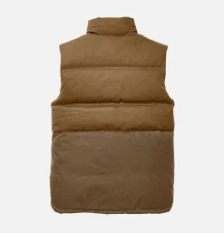 Down Cruiser Vest Dark Tan