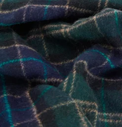 Echarpe Tartan Lambswool Scarf Green Loch
