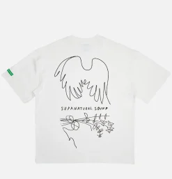 Hauntology Tee Vintage White