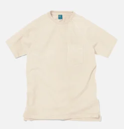 Heavy Raglan Pocket Tee Natural