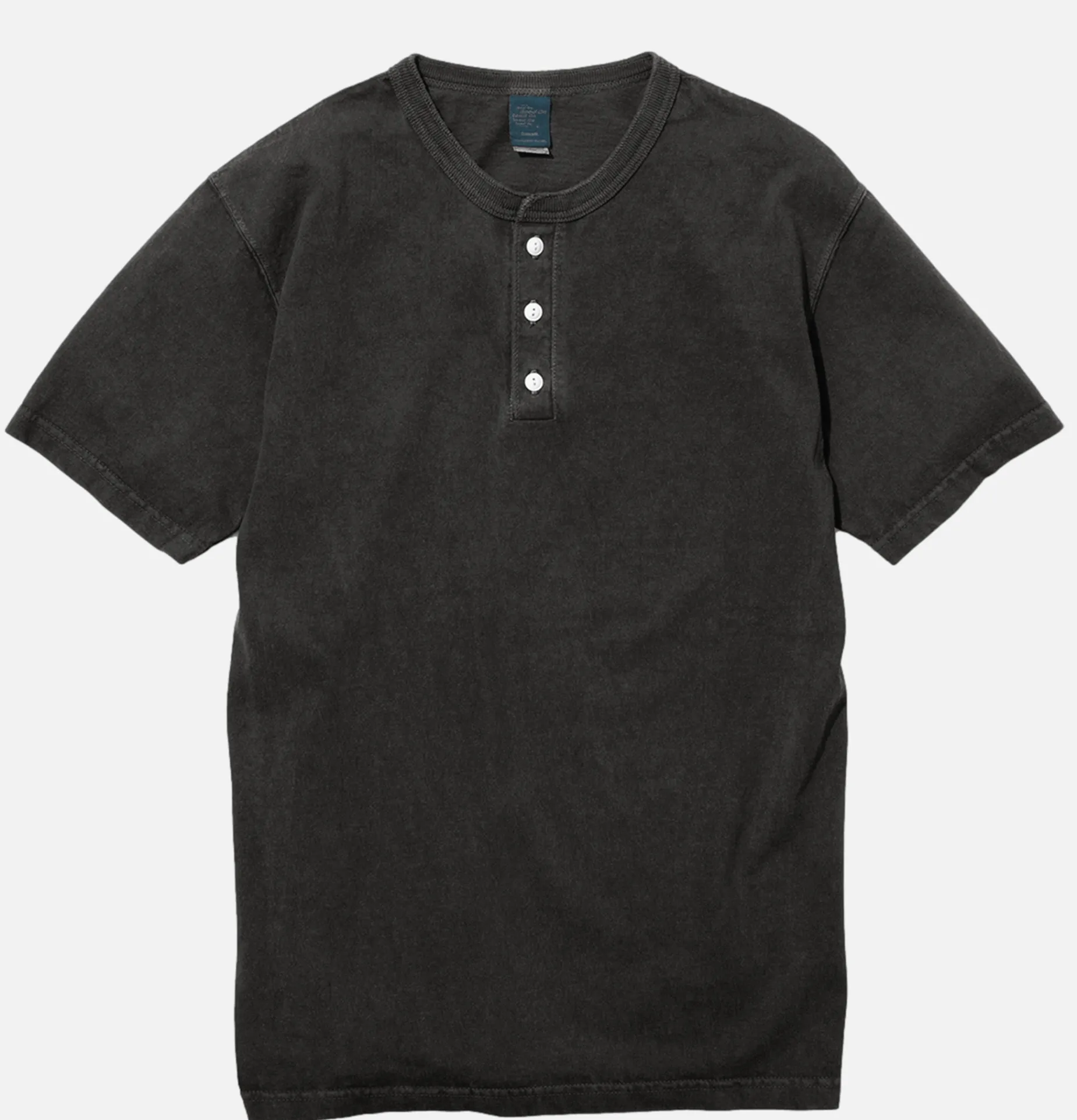 Henley Tee Black