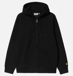 Hooded Chase Jacket Black