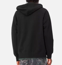 Hooded Chase Jacket Black