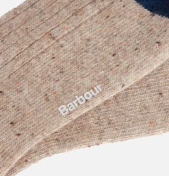 Houghton Socks Stone/navy