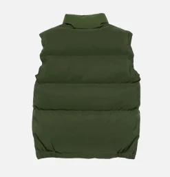 Italian Down Vest Olive