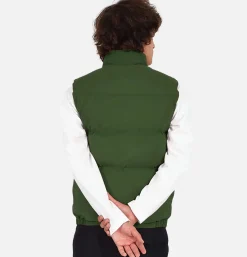 Italian Down Vest Olive