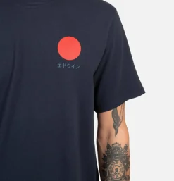 Japanese Sun Tee Shirt Navy