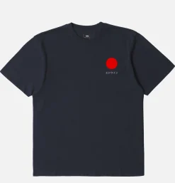 Japanese Sun Tee Shirt Navy