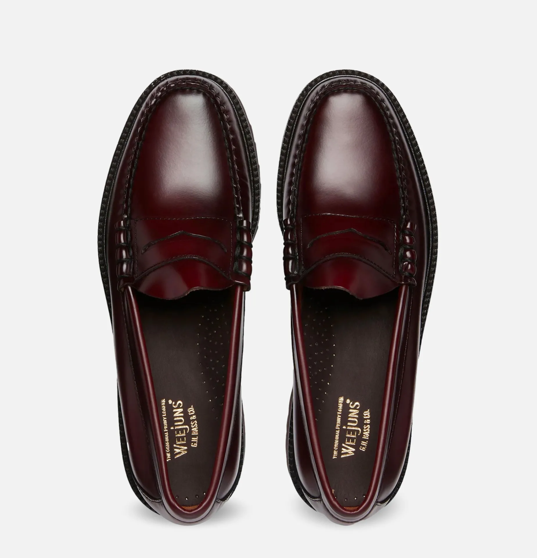 Larson 90's Penny Loafer Wine