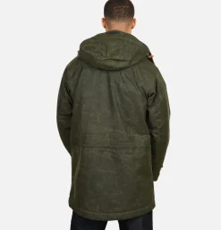 Long Moutain Parka Wax Green