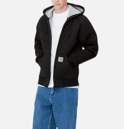 Lux Hooded Jacket Black