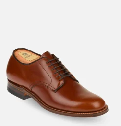 M1403 - Plain Toe Blucher Ox Brown
