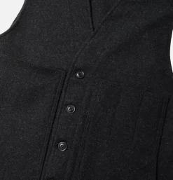 Mackinaw Wool Vest Charcoal