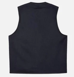 Mackinaw Wool Vest Navy