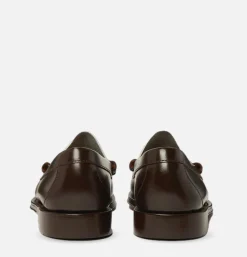 Mocassin Gh Bass Weejun Brown and White