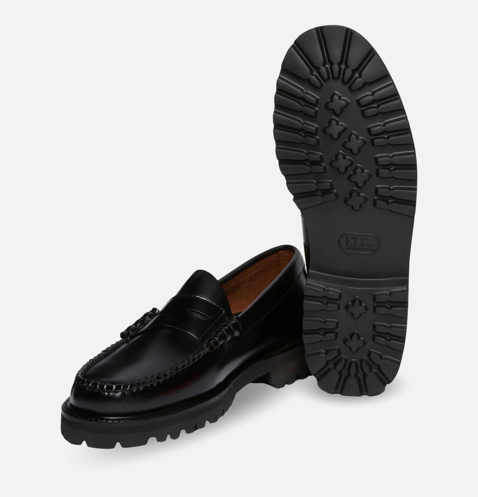 Mocassin Larson 90's Penny Loafer Black