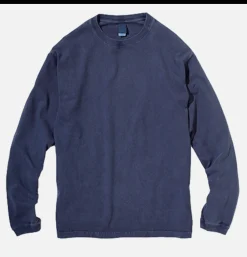 9oz Ls Crew Sweat Navy