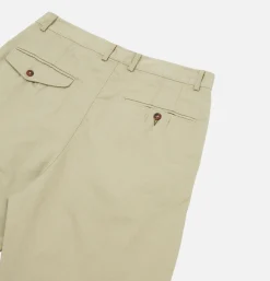 Pantalon Double Pleated Stone