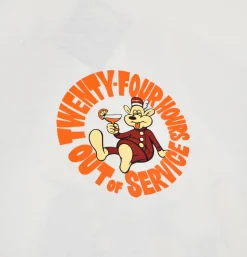 Poly Tee Ls 24hrs White