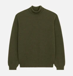 Pull Youri Col Roule Khaki