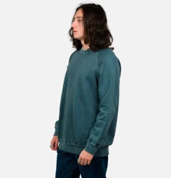 Raglan Crew Sweat Slate
