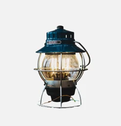Railroad Lantern Ocean Blue