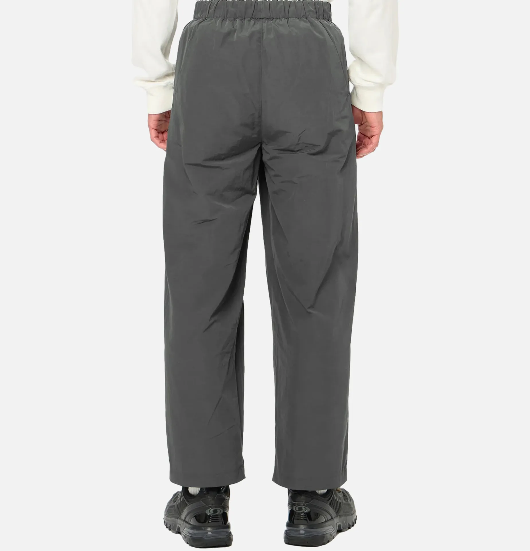 Relax Straigh Easy Pants Charcoal