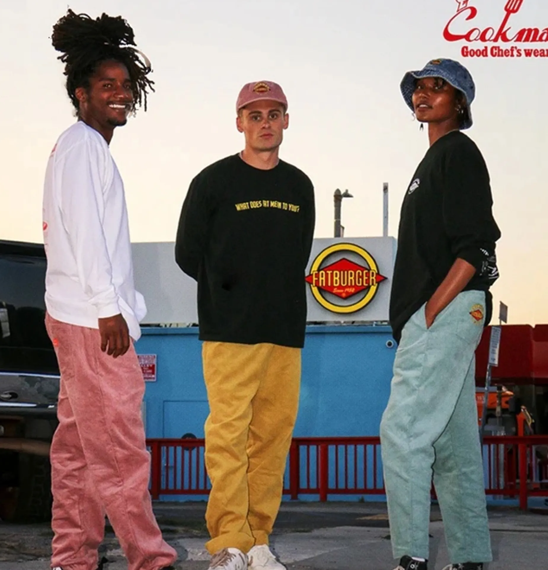 Semiwide Corduroy Fat Blue