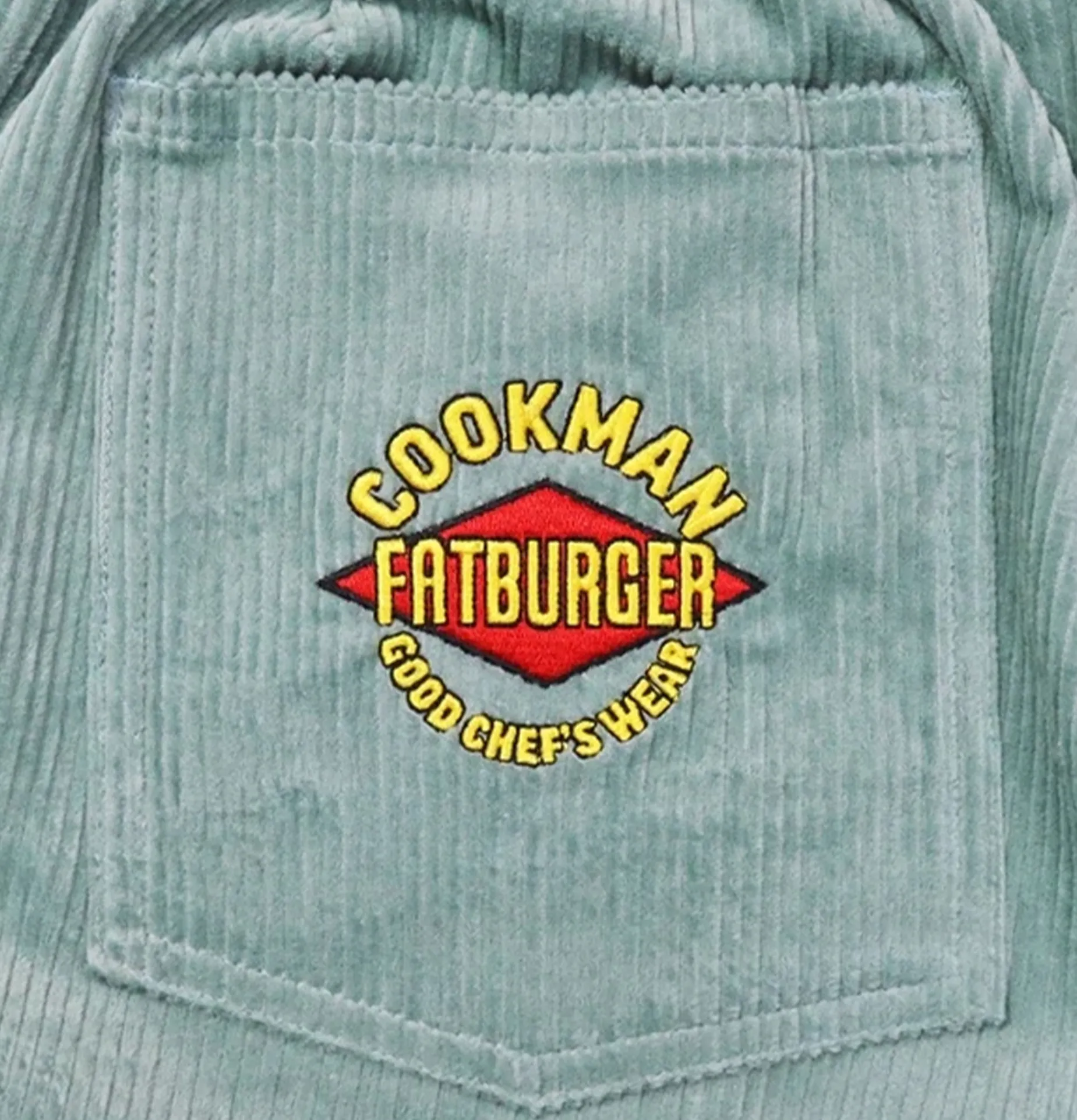 Semiwide Corduroy Fat Blue