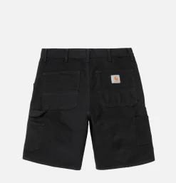 Single Knee Short Black