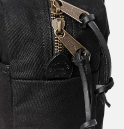 Small Zipper Tote Black