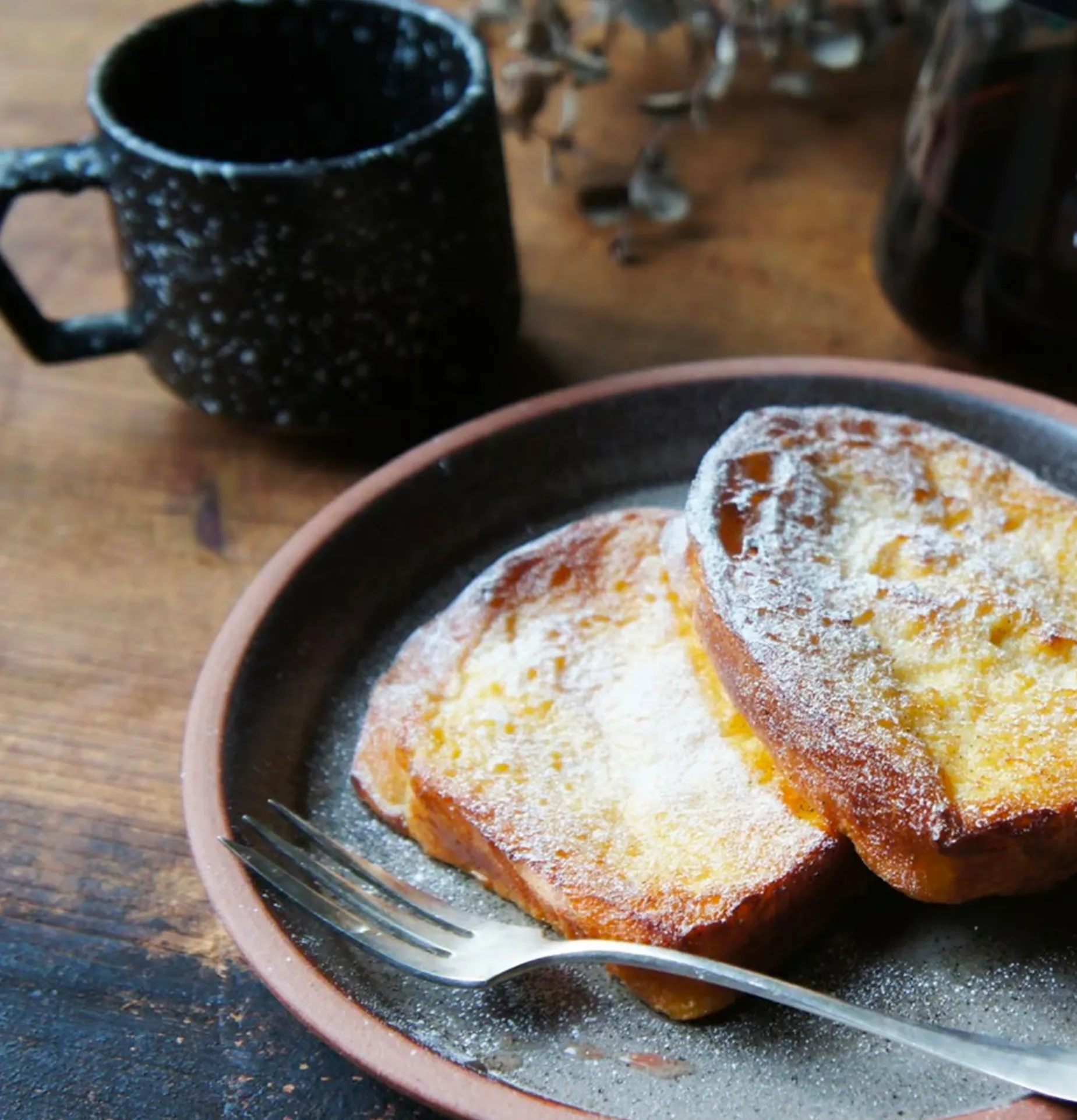 Stack Mug Splash Black White