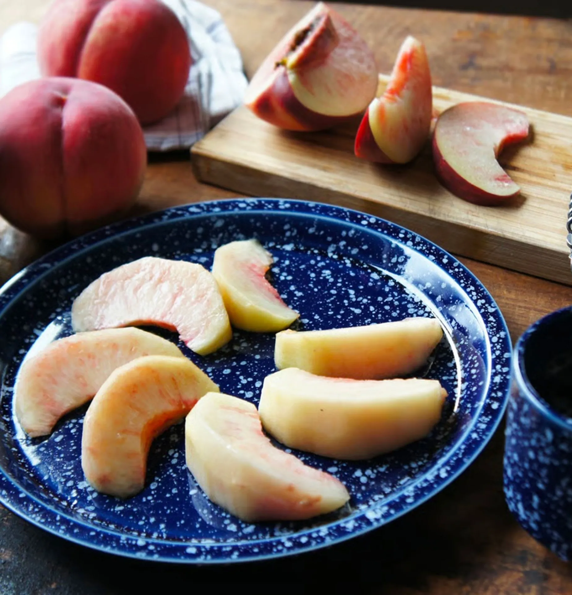 Stack Mug Splash Navy White