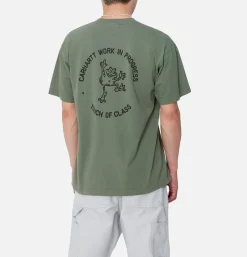 Stamp Tee Duck Green