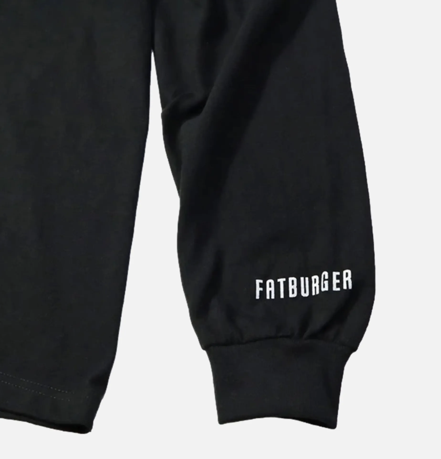 Tee Shirt Long Sleeves Fat Black