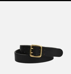 Two Tong Belt Black