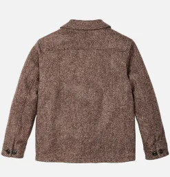 Veste Decatur Island en laine Marron